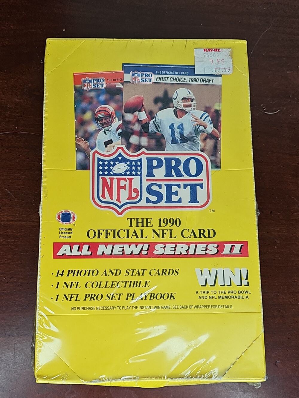 NFL Pro Set The 1990 Official NFL Football Cards All New Series 2 Factory Sealed